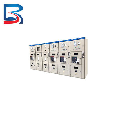 Cabinet à haute tension isolé par gaz de distribution électrique du mécanisme SF6 pour des sous-stations