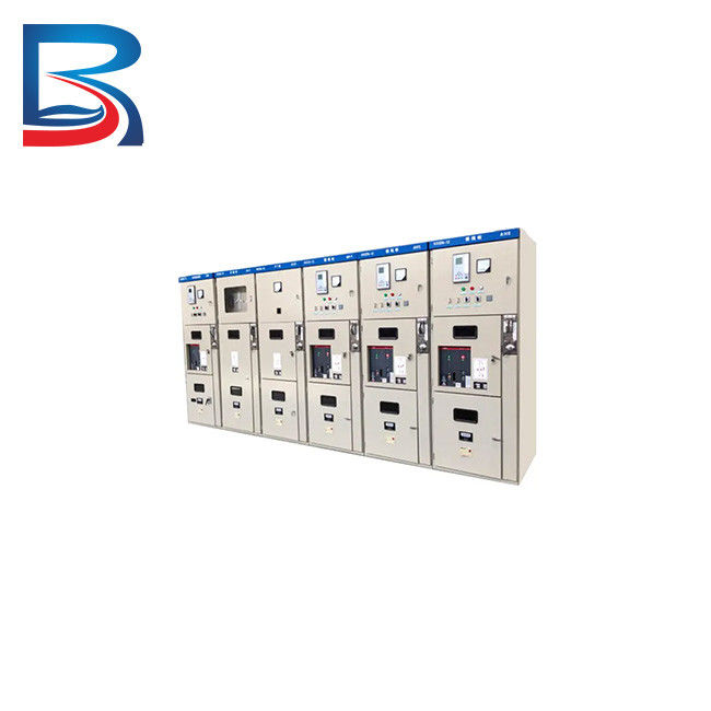 Cabinet à haute tension isolé par gaz de distribution électrique du mécanisme SF6 pour des sous-stations